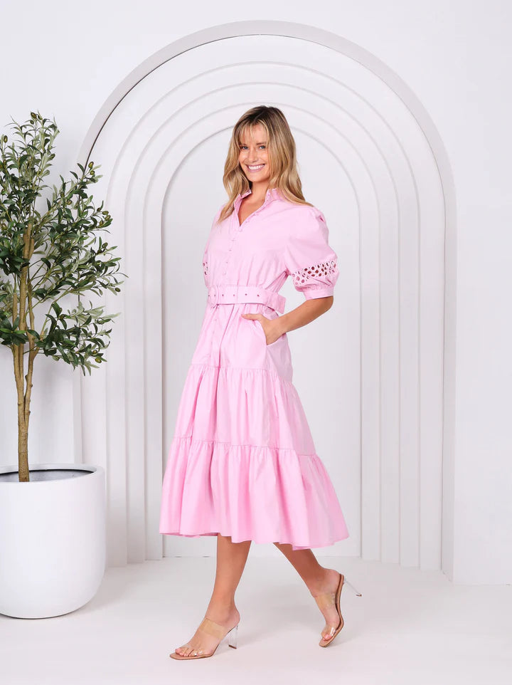 Grace Dress - Pink PREORDER