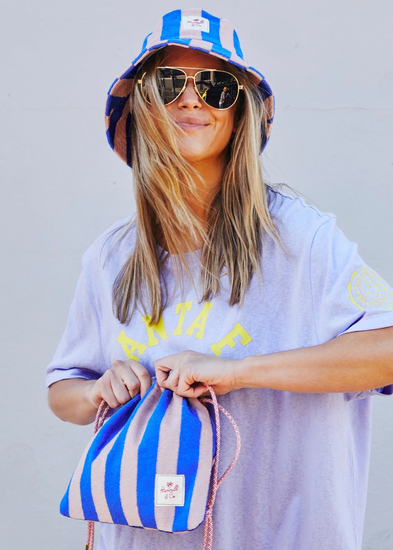 Stripe Bucket Hat - Royal Musk PREORDER