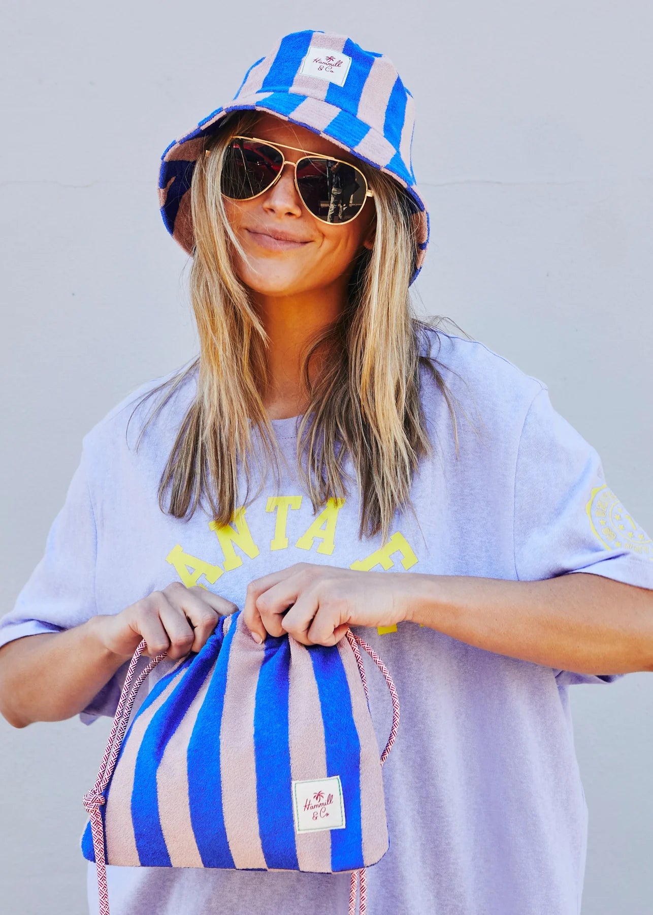 Stripe Bucket Hat - Royal Musk PREORDER