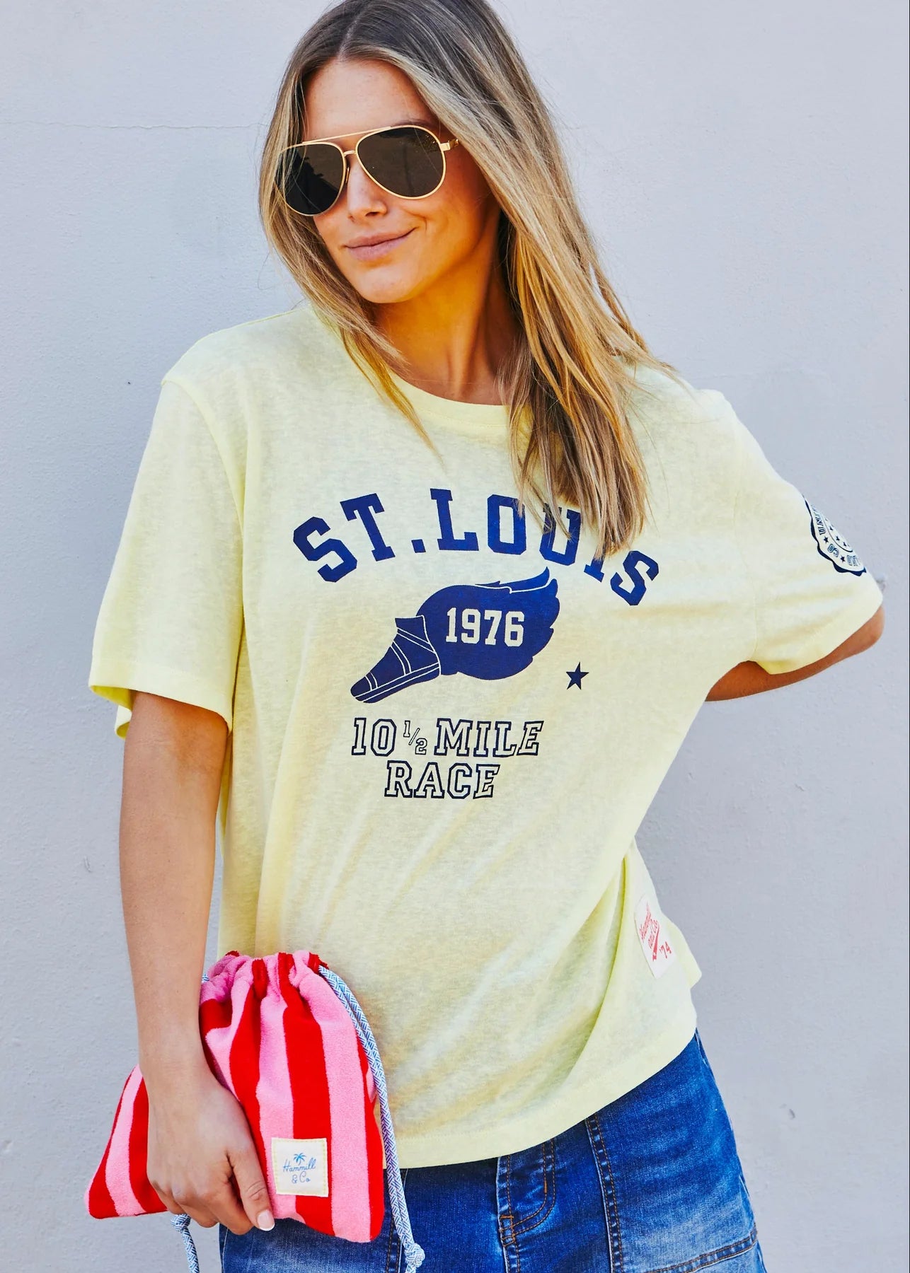 St Louis Tee - Lemon