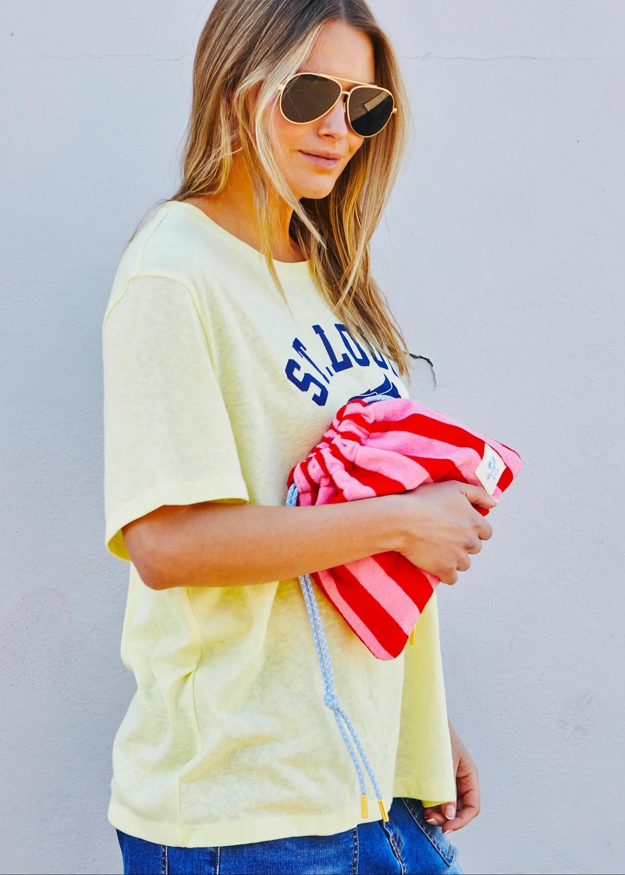 St Louis Tee - Lemon