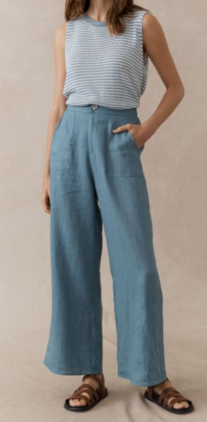 Bella Pants - Pacific Blue