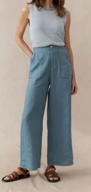 Bella Pants - Pacific Blue