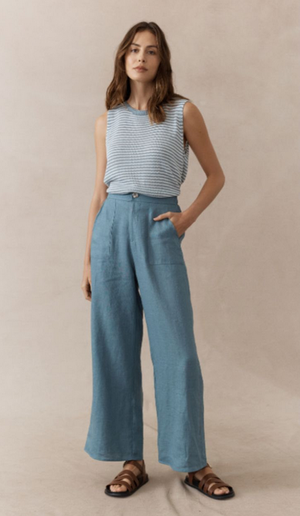 Bella Pants - Pacific Blue