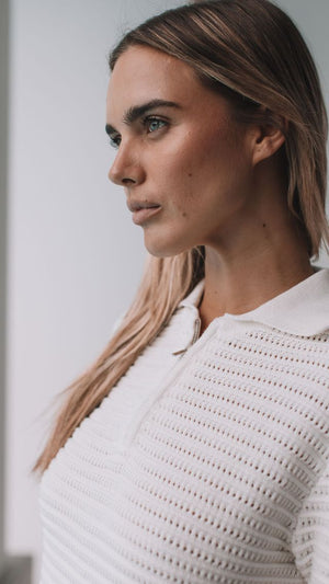 Crochet Top - White