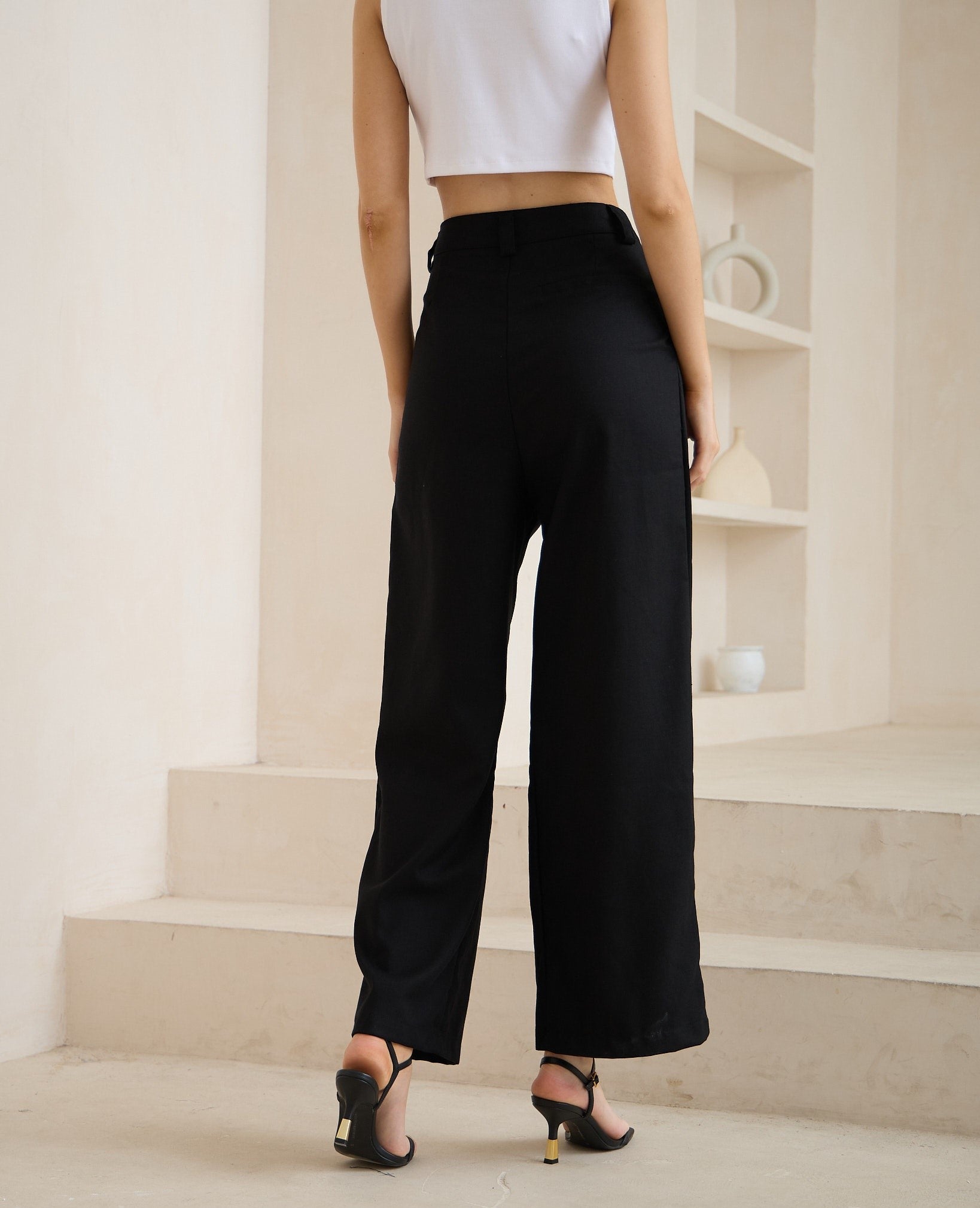 Saba Tailored Pant - Black