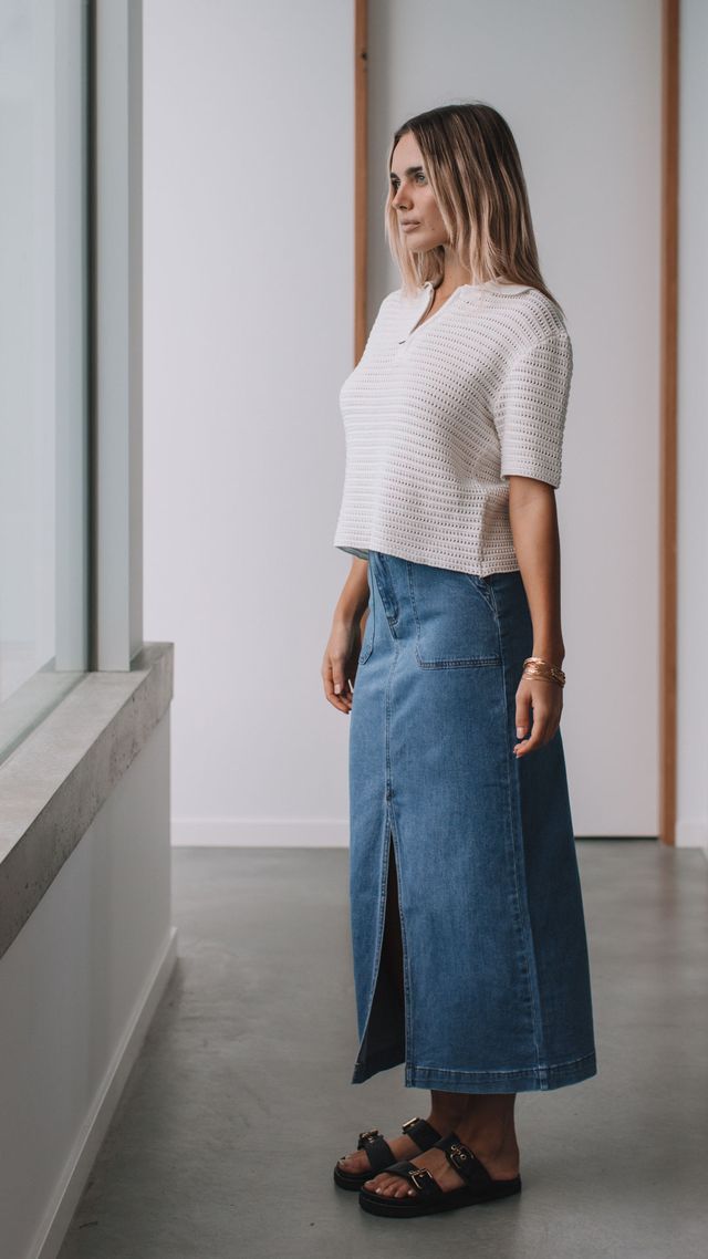 Crochet Top - White