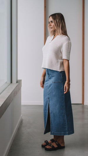 Crochet Top - White