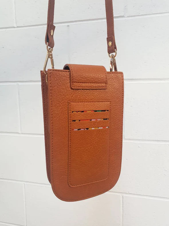 Lexi Phone Bag - Tan