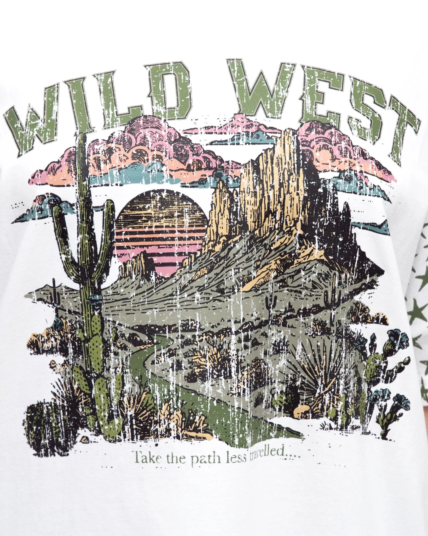 Wild West Tee - White