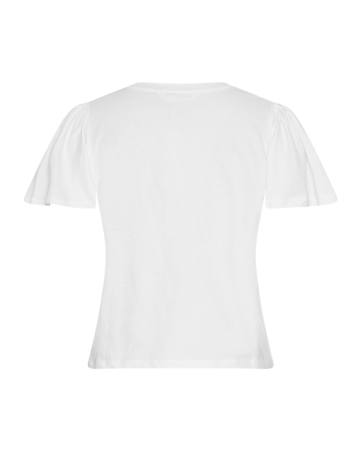 MSCH Beckie Organic Puff Tee - White