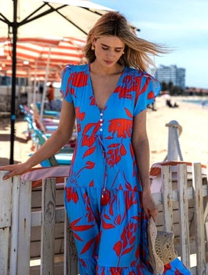 Sunny Maxi Dress - Bondi Print
