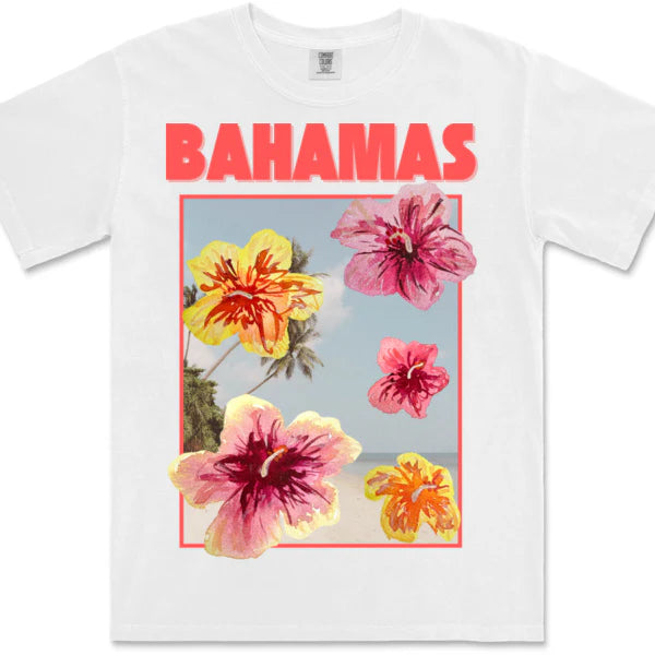 Bahamas Tee - White