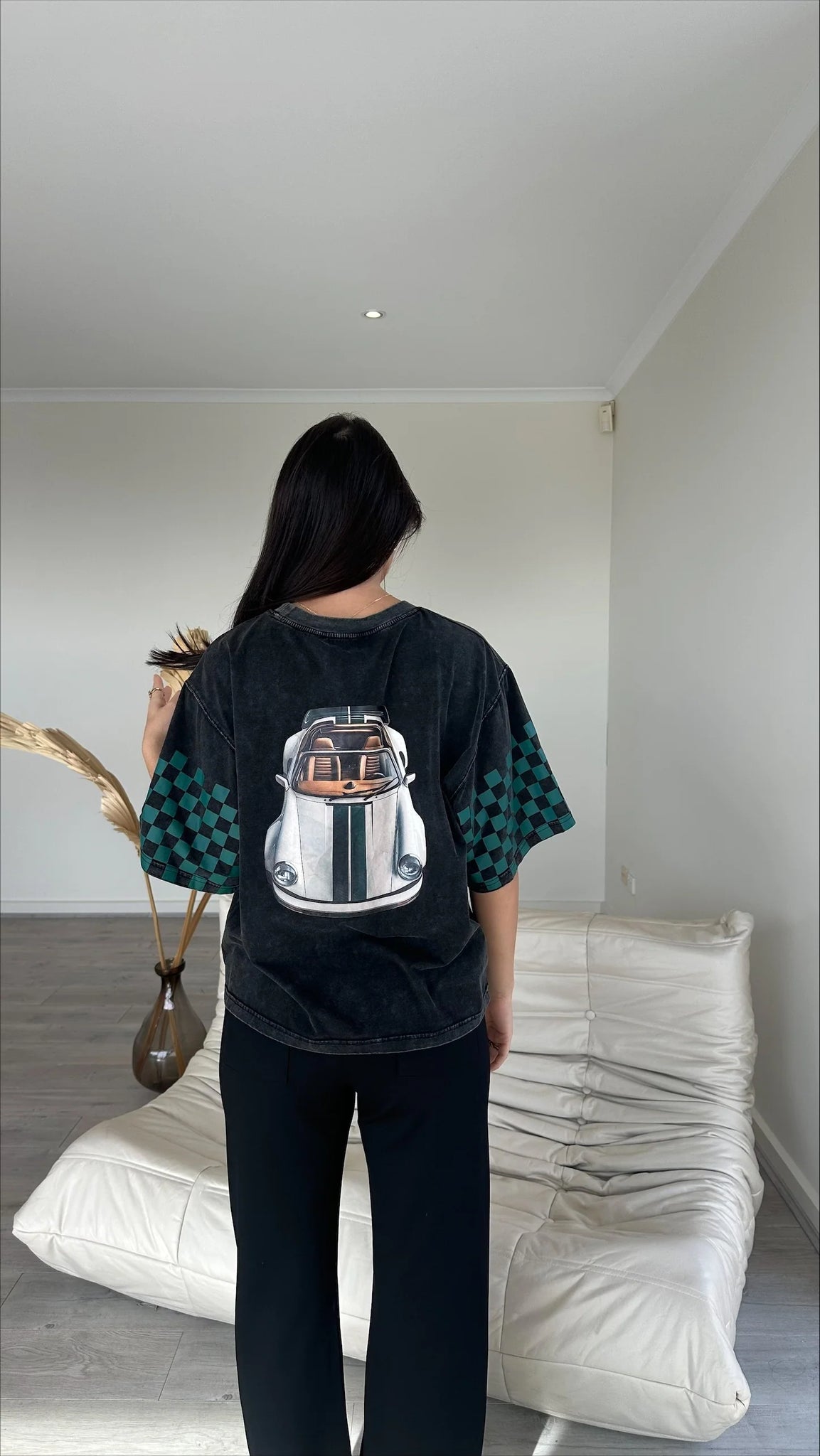 Boxsta Tee - Washed Black