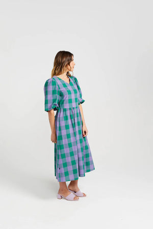 Pippins Dress - Grape Malachite