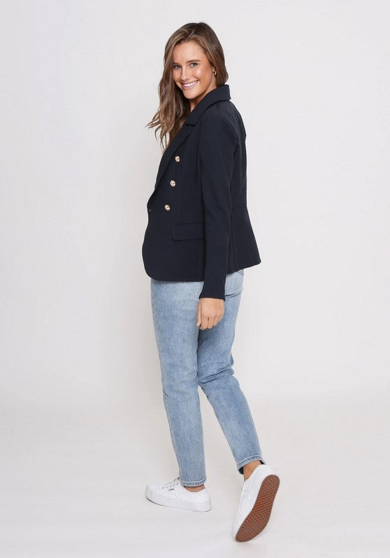 Leoni Hayden Blazer - Navy Harlos