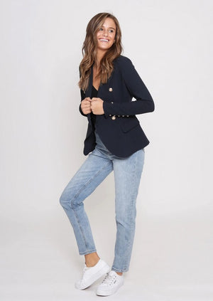 Leoni Hayden Blazer - Navy Harlos