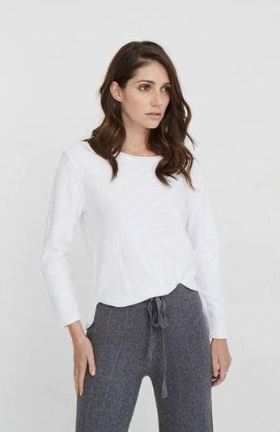 Little Lies the Label Sally Top - White Harlos
