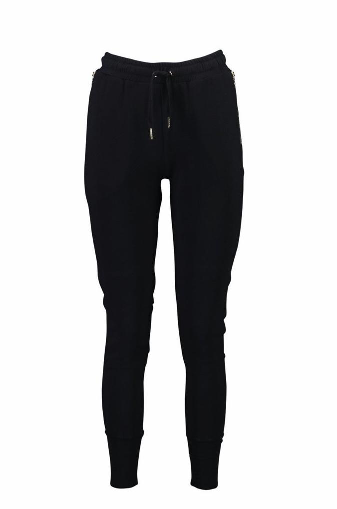 Moke Violet Pants - Black Harlos