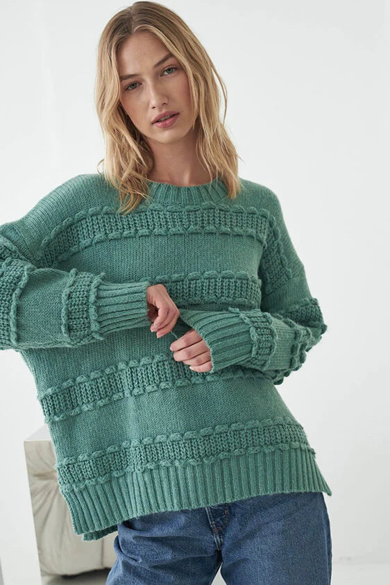 Girona Sweater - Teal Green